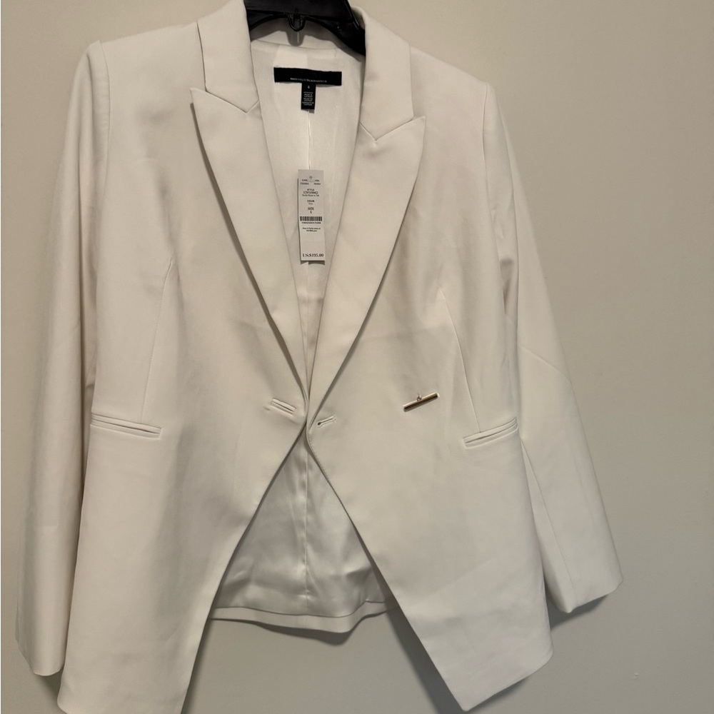 White House Black Market Ivory Blazer